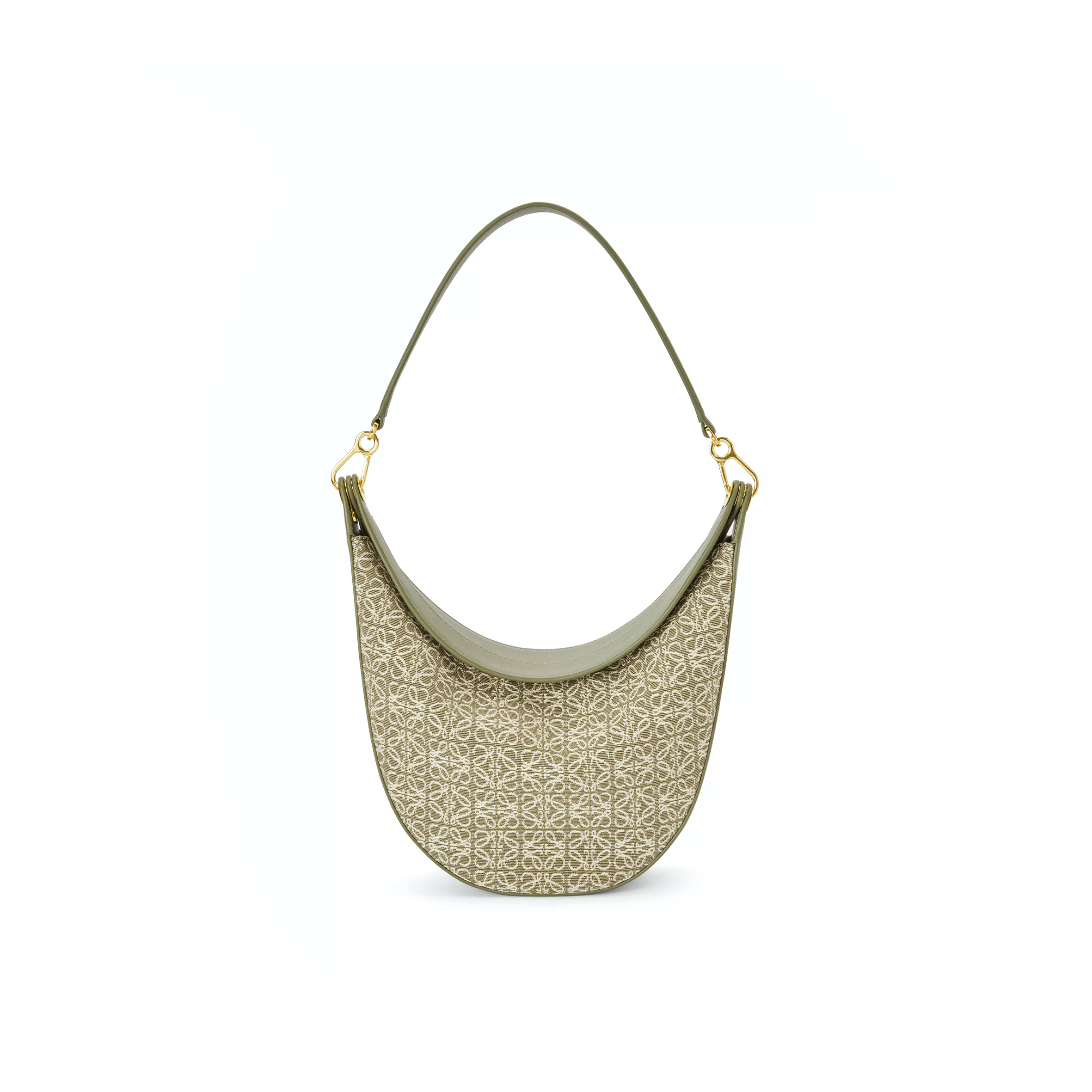 L0ew* luna anagram in jacquard and leather a923pl9x01-4364 (30*27*8cm)